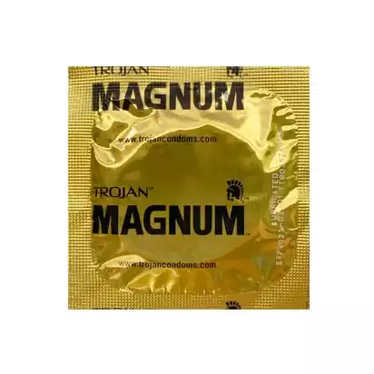 Trojan Magnums (más grandes que los preservativos estándar)
